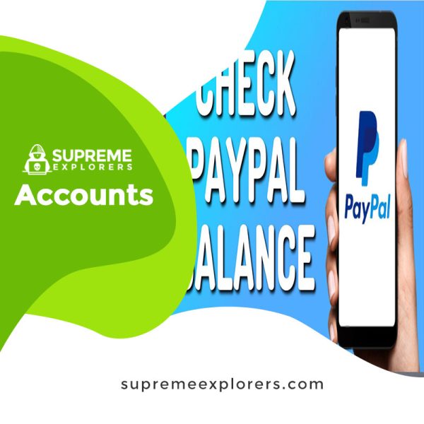 PayPal Account with 1400$ balance