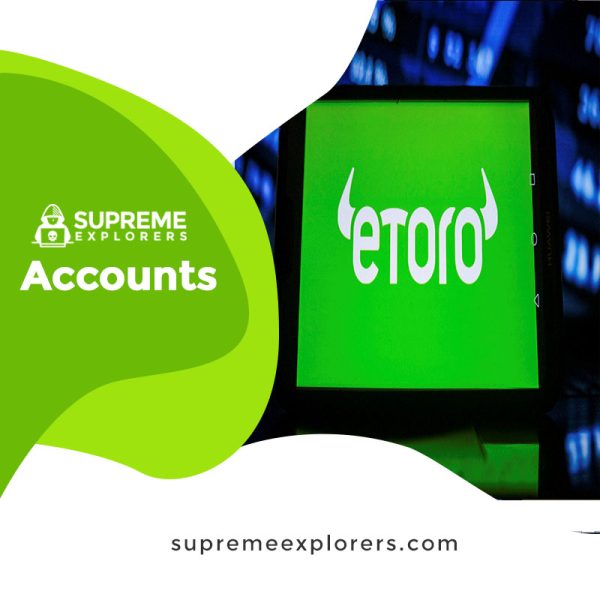 ETORO ACCOUNTS FRESHLY HACKED WITH BALANCE