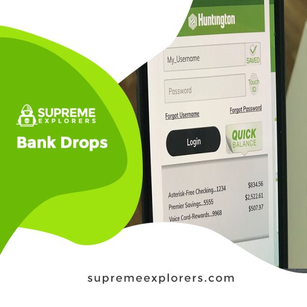 HUNTINGTON BANK ACCOUNT DROP + EMAIL