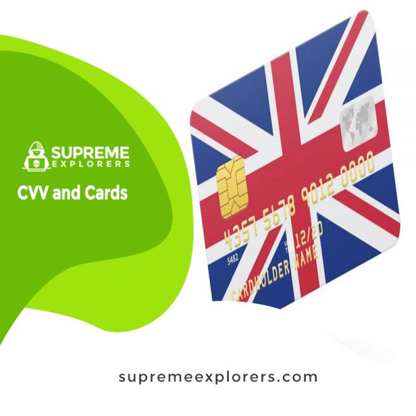 3 UK CC/CVV - 3000-6000 GBP BALANCE