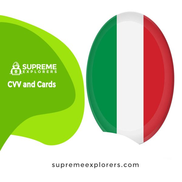 New Italy CC + CVV + Info $50k balance