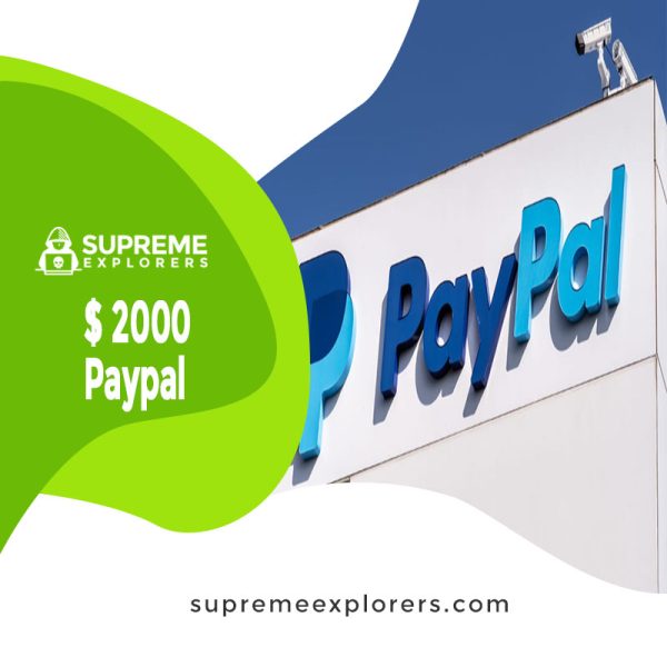 Buy $2000 Instant PayPal Transfer Express Delivery