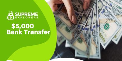 Buy Bank Transfer Of $5,000