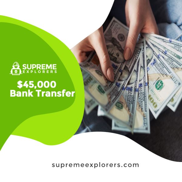 Buy Bank Transfer Of $45,000